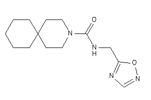 N-(1,2,4-oxadiazol-5-ylmethyl)-3-azaspiro[5.5]undecane-3-carboxamide