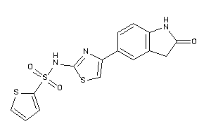 N-[4-(2-ketoindolin-5-yl)thiazol-2-yl]thiophene-2-sulfonamide