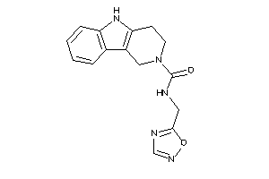 N-(1,2,4-oxadiazol-5-ylmethyl)-1,3,4,5-tetrahydropyrido[4,3-b]indole-2-carboxamide