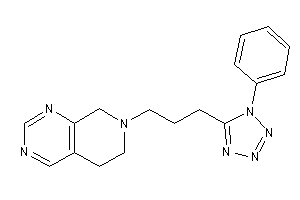 7-[3-(1-phenyltetrazol-5-yl)propyl]-6,8-dihydro-5H-pyrido[3,4-d]pyrimidine