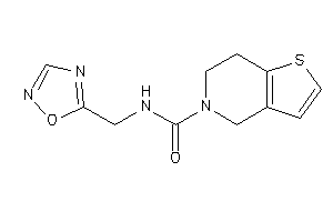 N-(1,2,4-oxadiazol-5-ylmethyl)-6,7-dihydro-4H-thieno[3,2-c]pyridine-5-carboxamide