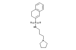 N-(3-pyrrolidinopropyl)-3,4-dihydronaphthalene-2-sulfonamide