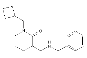 3-[(benzylamino)methyl]-1-(cyclobutylmethyl)-2-piperidone