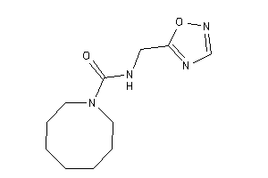Image of N-(1,2,4-oxadiazol-5-ylmethyl)azocane-1-carboxamide
