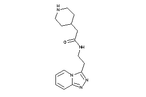 2-(4-piperidyl)-N-[2-([1,2,4]triazolo[4,3-a]pyridin-3-yl)ethyl]acetamide