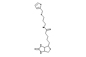 N-[3-(2-furfuryloxy)propyl]-5-(2-keto-1,3,3a,4,6,6a-hexahydrothieno[3,4-d]imidazol-4-yl)valeramide