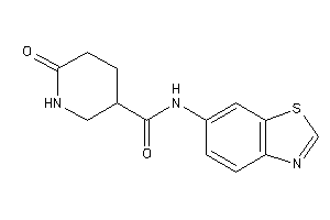 N-(1,3-benzothiazol-6-yl)-6-keto-nipecotamide