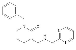 1-benzyl-3-[(2-pyrimidylmethylamino)methyl]-2-piperidone