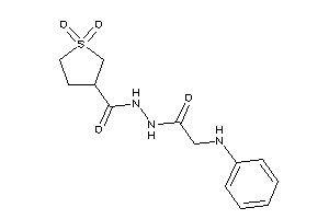 N'-(2-anilinoacetyl)-1,1-diketo-thiolane-3-carbohydrazide