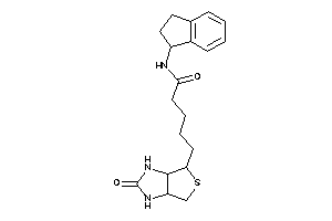 N-indan-1-yl-5-(2-keto-1,3,3a,4,6,6a-hexahydrothieno[3,4-d]imidazol-4-yl)valeramide