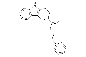 3-phenoxy-1-(1,3,4,5-tetrahydropyrido[4,3-b]indol-2-yl)propan-1-one