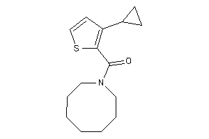 Azocan-1-yl-(3-cyclopropyl-2-thienyl)methanone