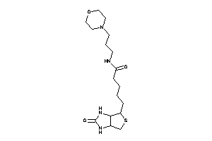 5-(2-keto-1,3,3a,4,6,6a-hexahydrothieno[3,4-d]imidazol-4-yl)-N-(3-morpholinopropyl)valeramide