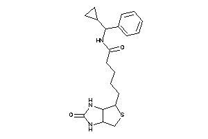 N-[cyclopropyl(phenyl)methyl]-5-(2-keto-1,3,3a,4,6,6a-hexahydrothieno[3,4-d]imidazol-4-yl)valeramide