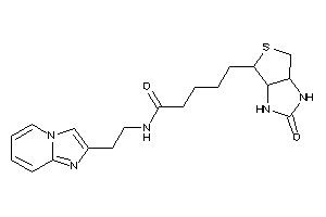 N-(2-imidazo[1,2-a]pyridin-2-ylethyl)-5-(2-keto-1,3,3a,4,6,6a-hexahydrothieno[3,4-d]imidazol-4-yl)valeramide