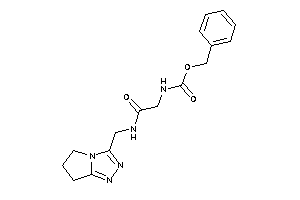 N-[2-(6,7-dihydro-5H-pyrrolo[2,1-c][1,2,4]triazol-3-ylmethylamino)-2-keto-ethyl]carbamic Acid Benzyl Ester