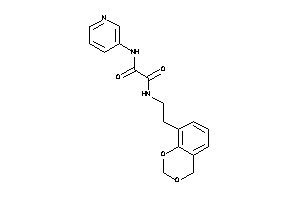 N-[2-(4H-1,3-benzodioxin-8-yl)ethyl]-N'-(3-pyridyl)oxamide