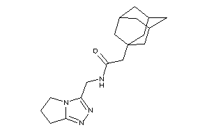 2-(1-adamantyl)-N-(6,7-dihydro-5H-pyrrolo[2,1-c][1,2,4]triazol-3-ylmethyl)acetamide