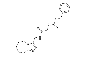 N-[2-keto-2-(6,7,8,9-tetrahydro-5H-[1,2,4]triazolo[4,3-a]azepin-3-ylmethylamino)ethyl]carbamic Acid Benzyl Ester