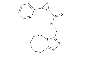 2-phenyl-N-(6,7,8,9-tetrahydro-5H-[1,2,4]triazolo[4,3-a]azepin-3-ylmethyl)cyclopropanecarboxamide