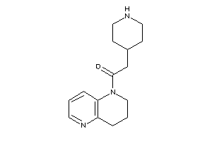 1-(3,4-dihydro-2H-1,5-naphthyridin-1-yl)-2-(4-piperidyl)ethanone