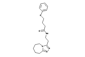 4-phenoxy-N-[2-(6,7,8,9-tetrahydro-5H-[1,2,4]triazolo[4,3-a]azepin-3-yl)ethyl]butyramide