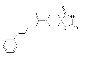 8-(4-phenoxybutanoyl)-2,4,8-triazaspiro[4.5]decane-1,3-quinone