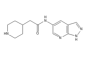 2-(4-piperidyl)-N-(1H-pyrazolo[3,4-b]pyridin-5-yl)acetamide
