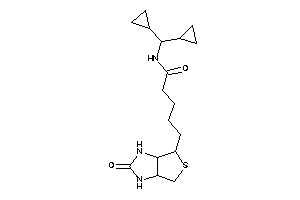 N-(dicyclopropylmethyl)-5-(2-keto-1,3,3a,4,6,6a-hexahydrothieno[3,4-d]imidazol-4-yl)valeramide