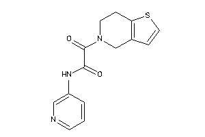 2-(6,7-dihydro-4H-thieno[3,2-c]pyridin-5-yl)-2-keto-N-(3-pyridyl)acetamide