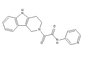 2-keto-N-(3-pyridyl)-2-(1,3,4,5-tetrahydropyrido[4,3-b]indol-2-yl)acetamide