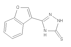 3-(benzofuran-3-yl)-1,4-dihydro-1,2,4-triazole-5-thione