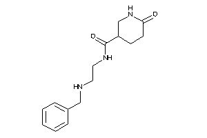 N-[2-(benzylamino)ethyl]-6-keto-nipecotamide