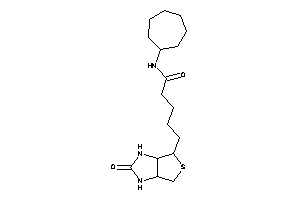 N-cycloheptyl-5-(2-keto-1,3,3a,4,6,6a-hexahydrothieno[3,4-d]imidazol-4-yl)valeramide