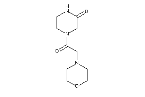 4-(2-morpholinoacetyl)piperazin-2-one