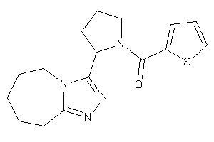 [2-(6,7,8,9-tetrahydro-5H-[1,2,4]triazolo[4,3-a]azepin-3-yl)pyrrolidino]-(2-thienyl)methanone