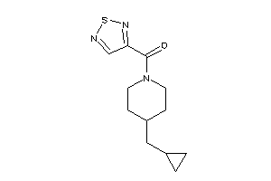 [4-(cyclopropylmethyl)piperidino]-(1,2,5-thiadiazol-3-yl)methanone