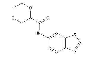 Image of N-(1,3-benzothiazol-6-yl)-1,4-dioxane-2-carboxamide