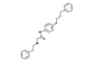 2-(phenethylamino)-N-[4-(3-phenylpropoxy)phenyl]acetamide