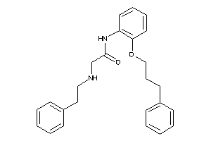 Image of 2-(phenethylamino)-N-[2-(3-phenylpropoxy)phenyl]acetamide