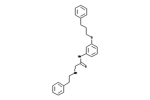 Image of 2-(phenethylamino)-N-[3-(3-phenylpropoxy)phenyl]acetamide