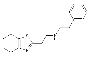 Phenethyl-[2-(4,5,6,7-tetrahydro-1,3-benzothiazol-2-yl)ethyl]amine