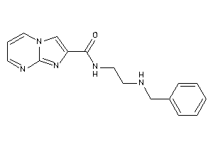 N-[2-(benzylamino)ethyl]imidazo[1,2-a]pyrimidine-2-carboxamide