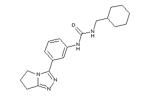 1-(cyclohexylmethyl)-3-[3-(6,7-dihydro-5H-pyrrolo[2,1-c][1,2,4]triazol-3-yl)phenyl]urea