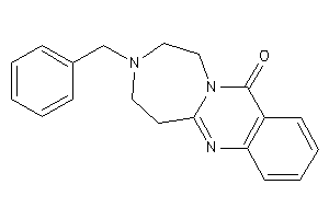 Image of 3-benzyl-1,2,4,5-tetrahydro-[1,4]diazepino[7,1-b]quinazolin-11-one