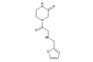 4-[2-(2-furfurylamino)acetyl]piperazin-2-one