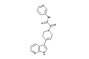 2-keto-N-(3-pyridyl)-2-[4-(1H-pyrrolo[2,3-b]pyridin-3-yl)-3,6-dihydro-2H-pyridin-1-yl]acetamide