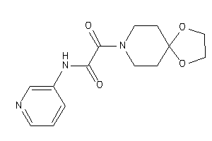 2-(1,4-dioxa-8-azaspiro[4.5]decan-8-yl)-2-keto-N-(3-pyridyl)acetamide