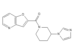 Furo[3,2-b]pyridin-2-yl-(3-imidazol-1-ylpiperidino)methanone