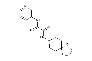 N-(1,4-dioxaspiro[4.5]decan-8-yl)-N'-(3-pyridyl)oxamide